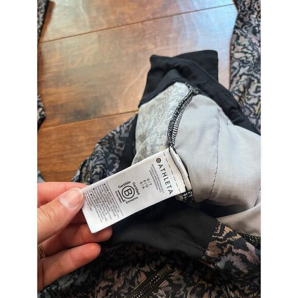 Athelta Womens Pull On Floral Print Casual Stretch Work Out Jogger Pant Size 8T - Picture 3 of 7